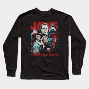 Jaws Retro Long Sleeve T-Shirt